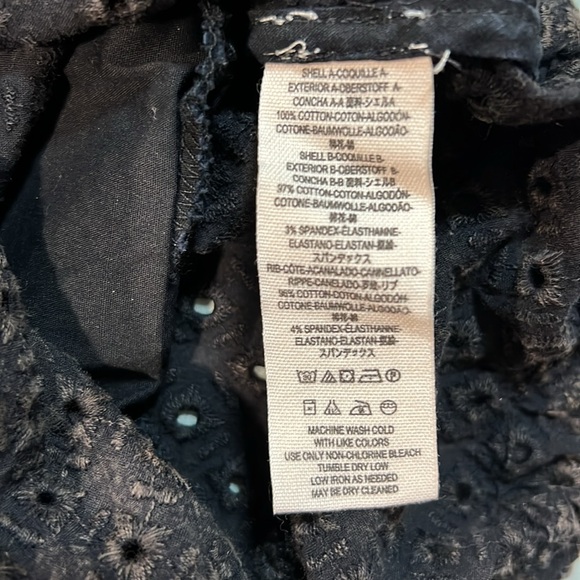 FREE PEOPLE Eyelet zip up hooded jacket - Picture 12 of 12